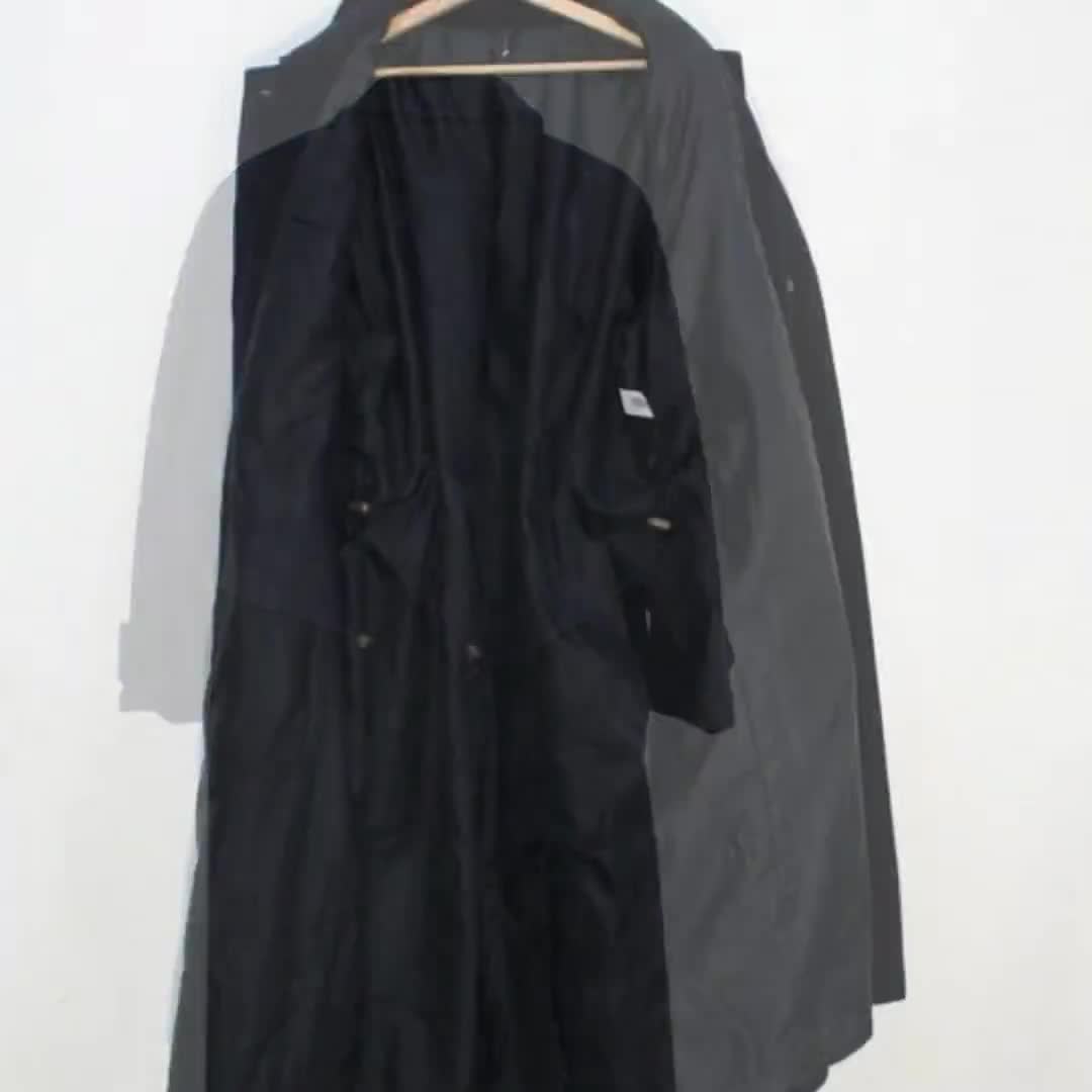 ウール コート ネイビー 80s Loden: ヴィンテージ チロラー ミディアム